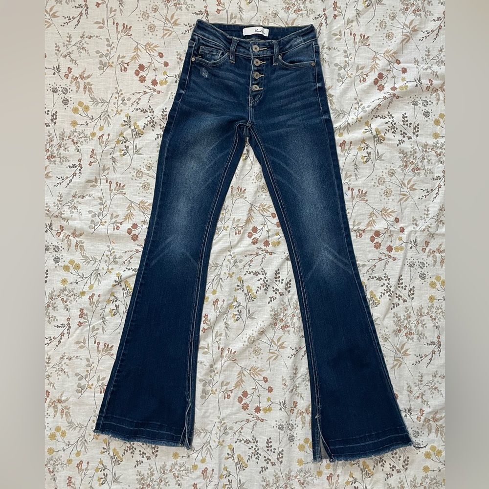 KanCan Flare Jeans Lurice Mid Rise Flare